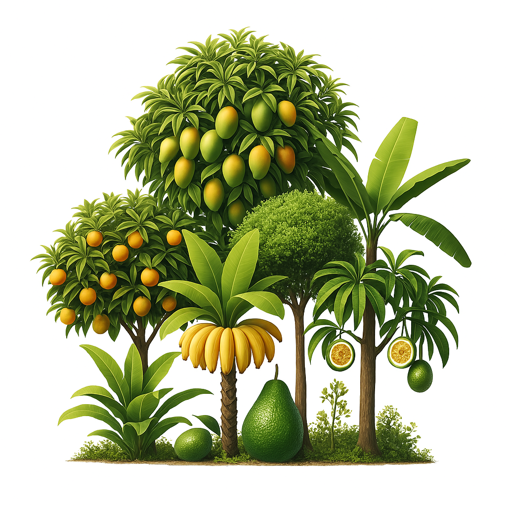 Fruit Garden (5 Trees)
